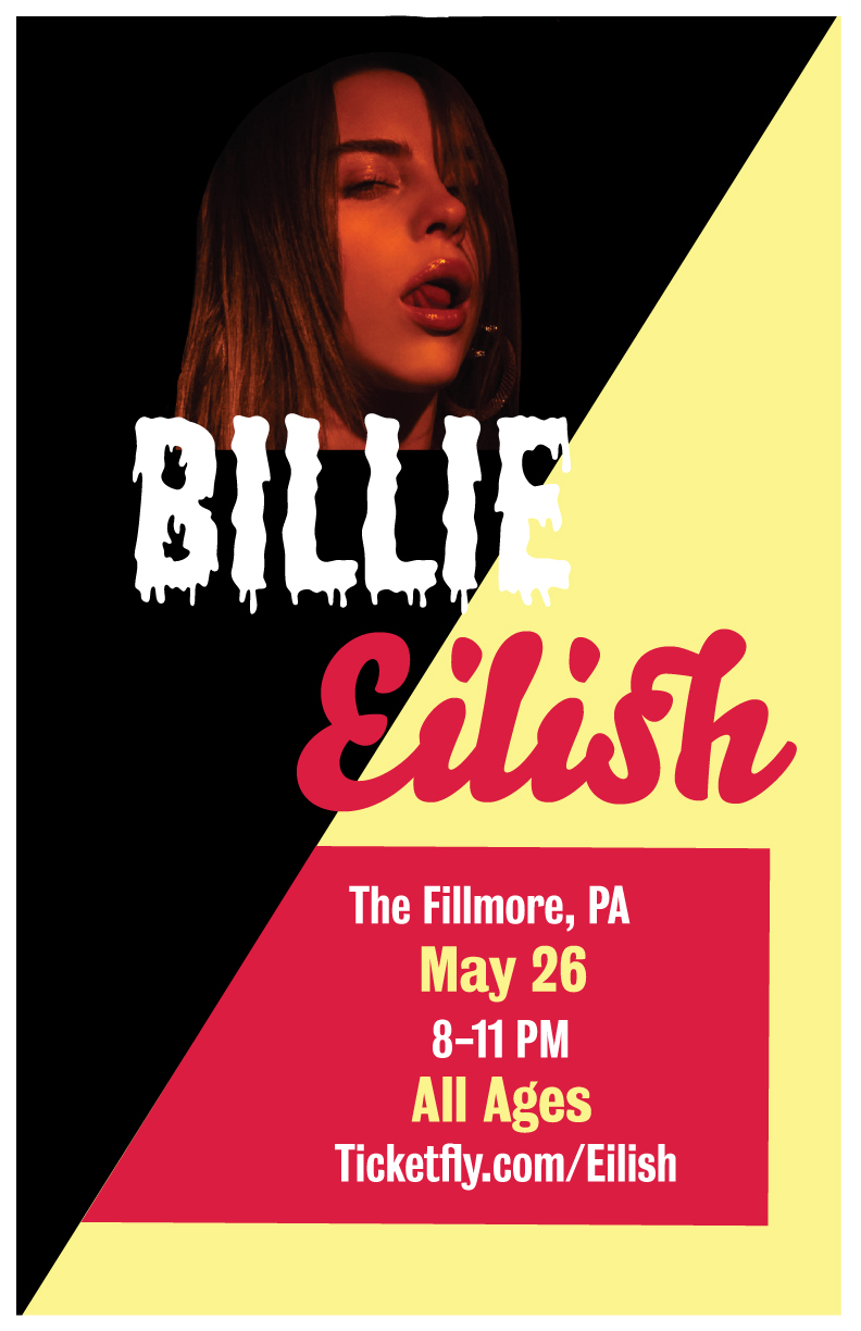 Billie Concert Poster